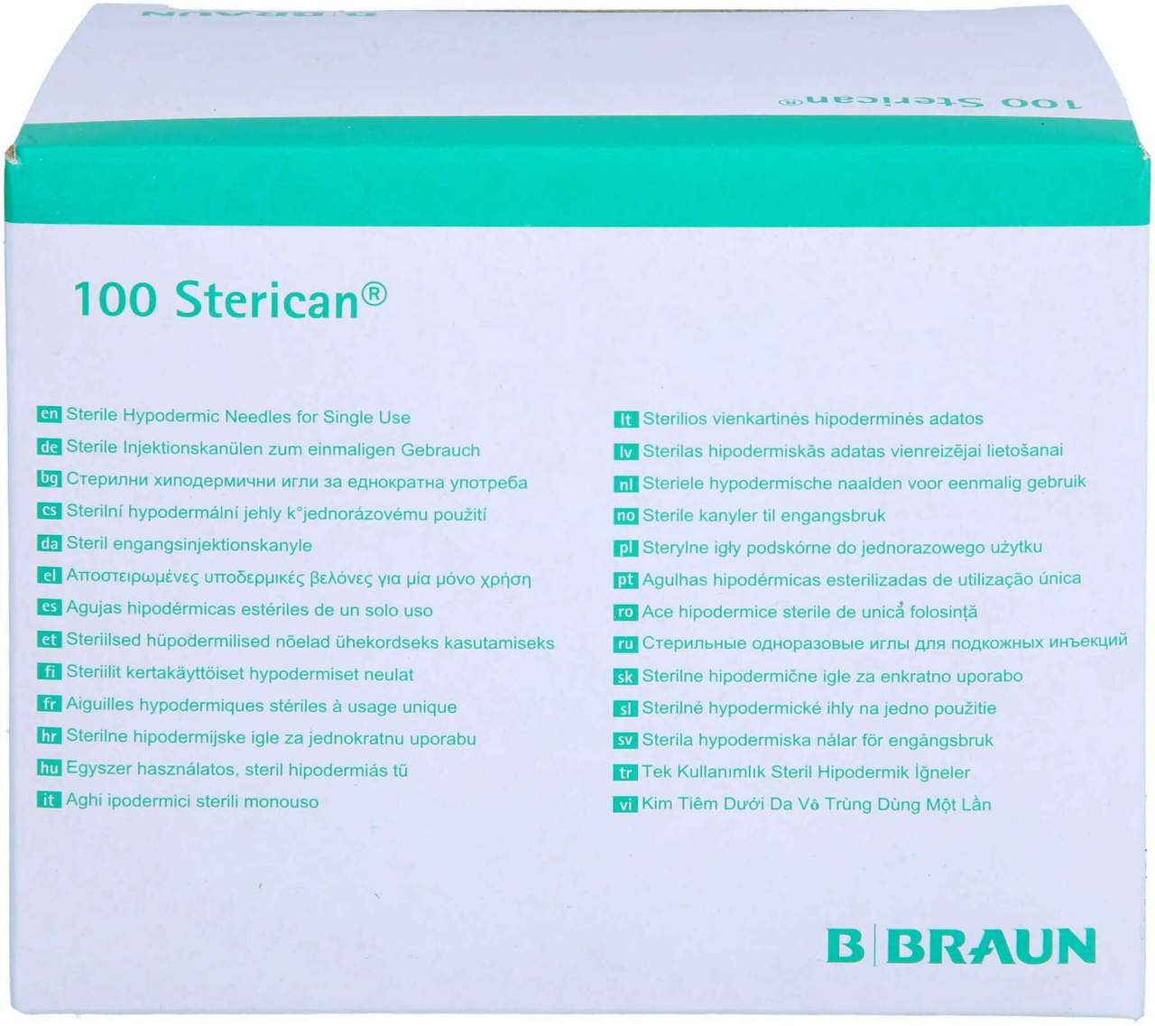 Sterican Einmalkanüle 27 G 40 mm 100 Kanülen