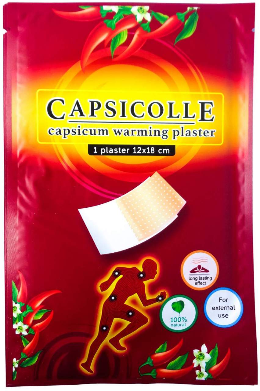 Capsicolle Wärmepflaster 12 X 18 cm 3 Pflaster