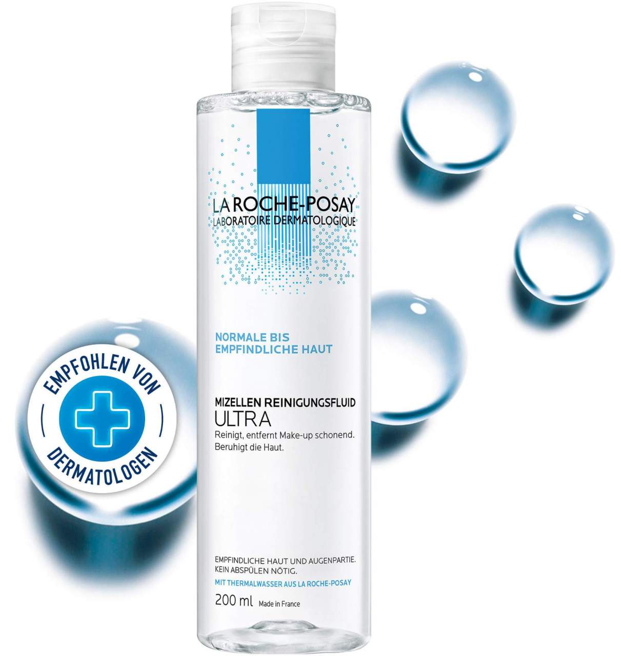La Roche Posay Mizellen Reinigungsfluid Ultra empfindliche Haut 200 ml
