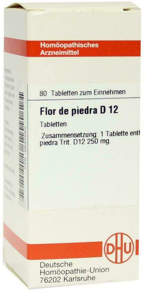 Dhu Flor De Piedra D12 80 Tabletten