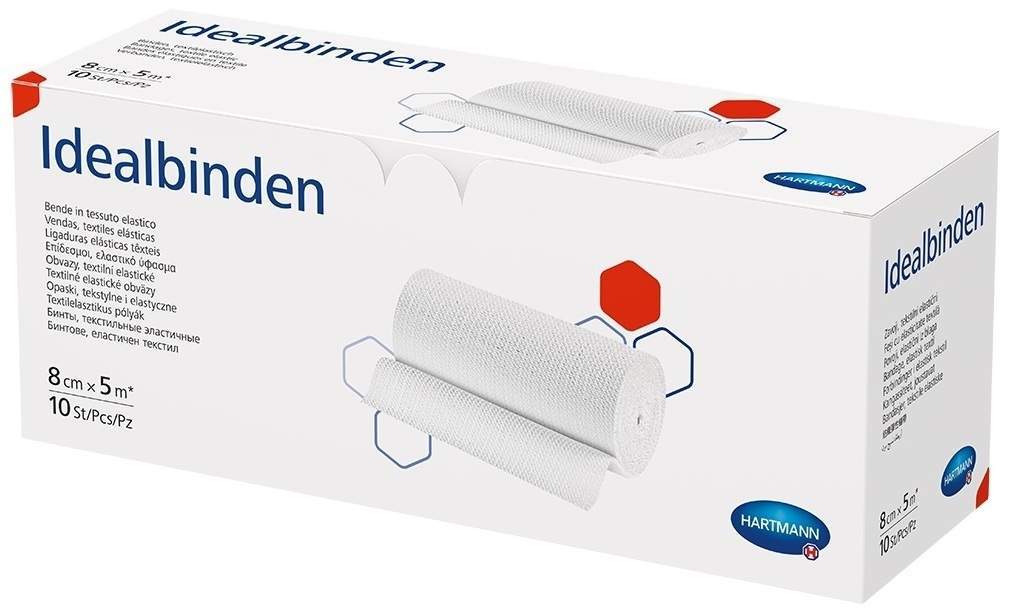 Idealbinde Hartmann 8 cm X 5 M 10 Binden
