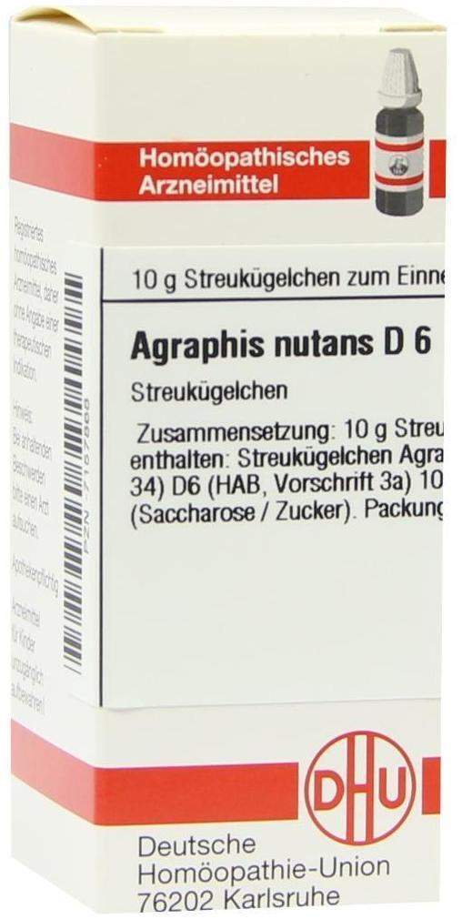 Dhu Agraphis Nutans D6 Globuli