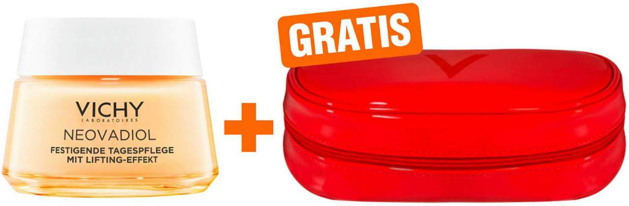 Vichy Neovadiol Tag Normale Haut in den Wechseljahren 50 ml + gratis Kosmetiktasche 1 Stück