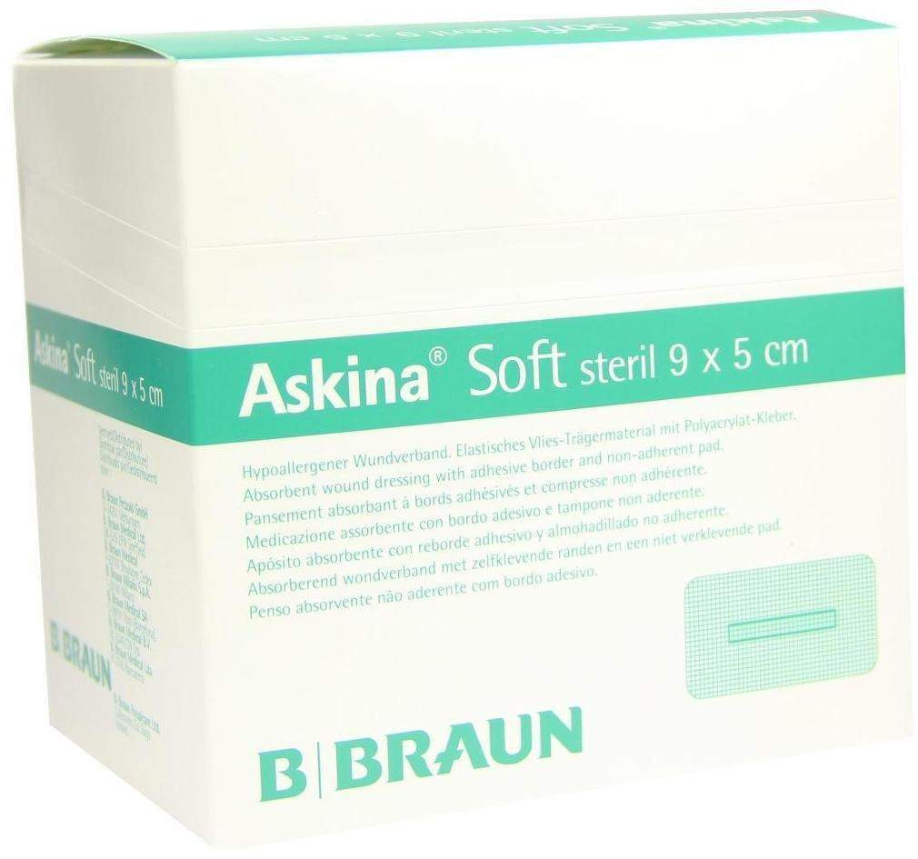 Askina Soft Wundverband 9x5cm Steril