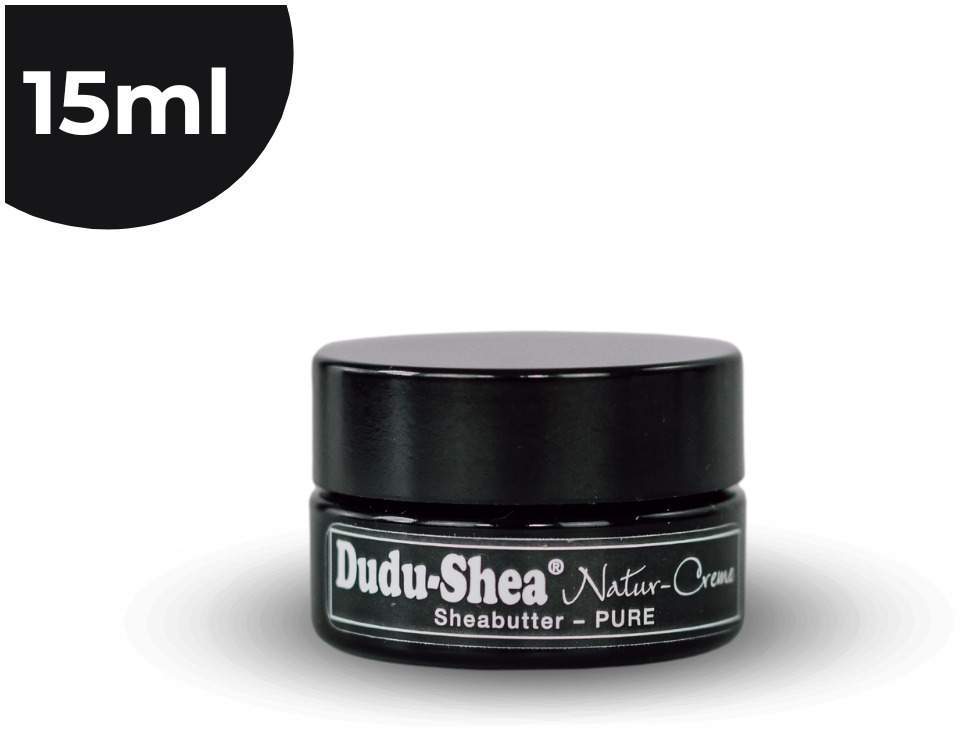 Dudu-Shea ® PURE reine afrikanische Sheabutter Natur-Creme 15 ml