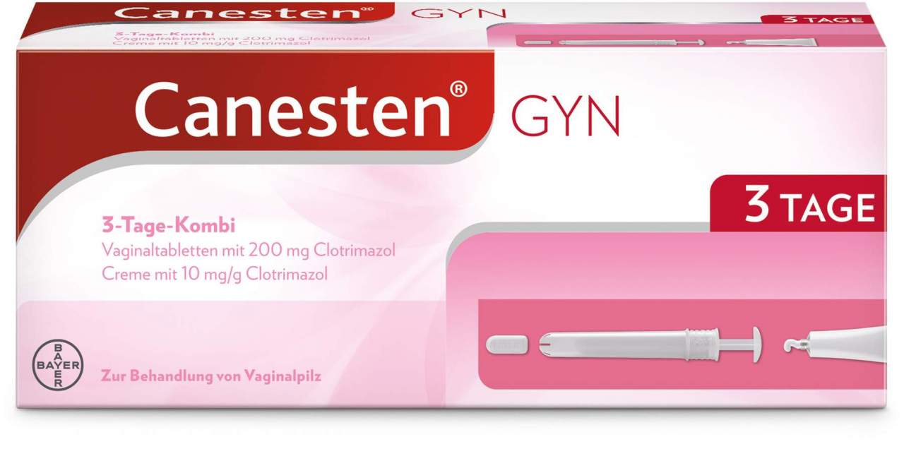 Canesten Gyn 3 Kombipackung 1 Stück