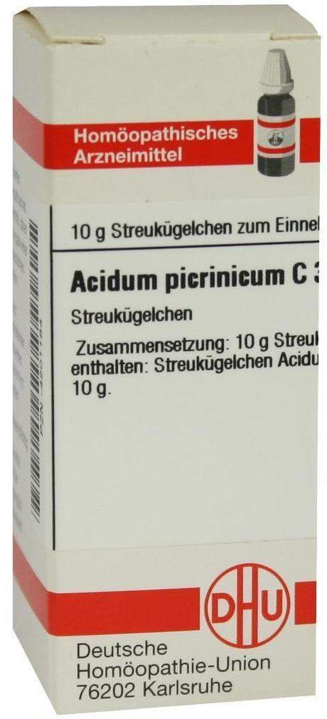 Dhu Acidum Picrinicum C30 Globuli