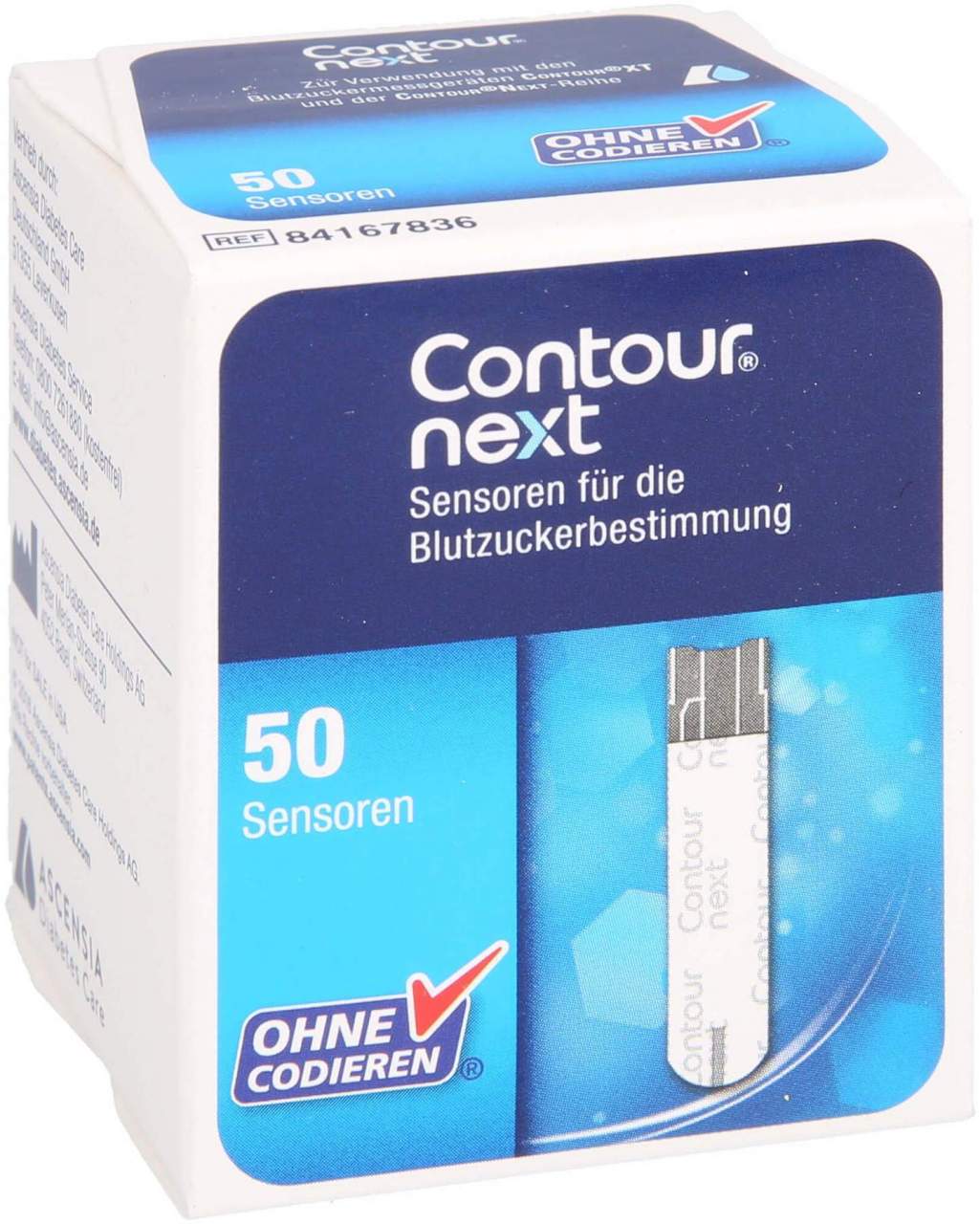 Contour Next Sensoren 50 Teststreifen