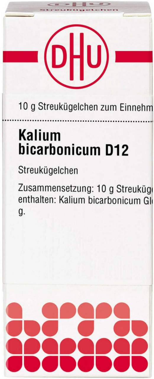 Dhu Kalium Bicarbonicum D12 Globuli 10 G