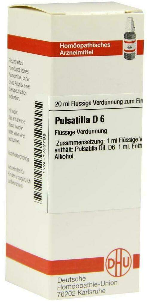 Dhu Pulsatilla D6 20 ml Dilution