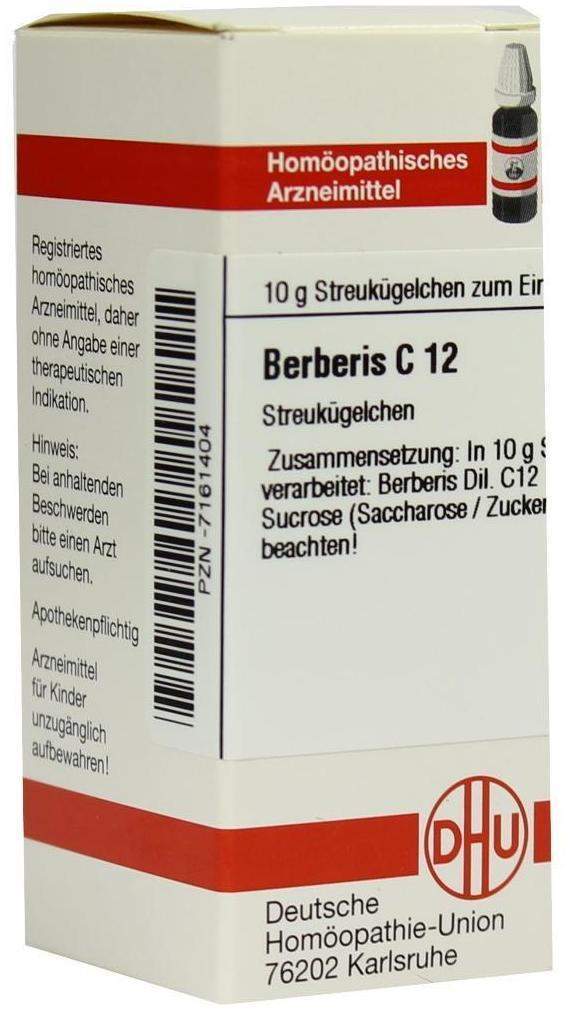 Dhu Berberis C12 Globuli
