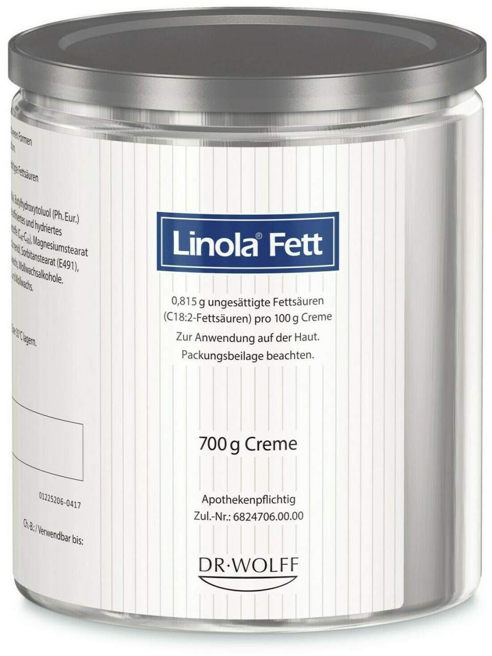 Linola Fett 700 g Creme
