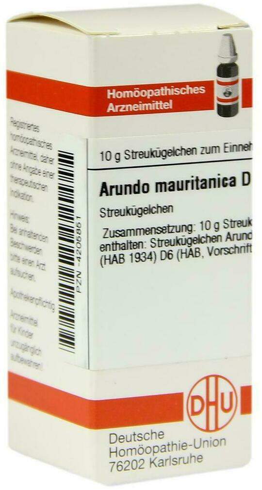 Dhu Arundo Mauritanica D6 Globuli 10 G Globuli