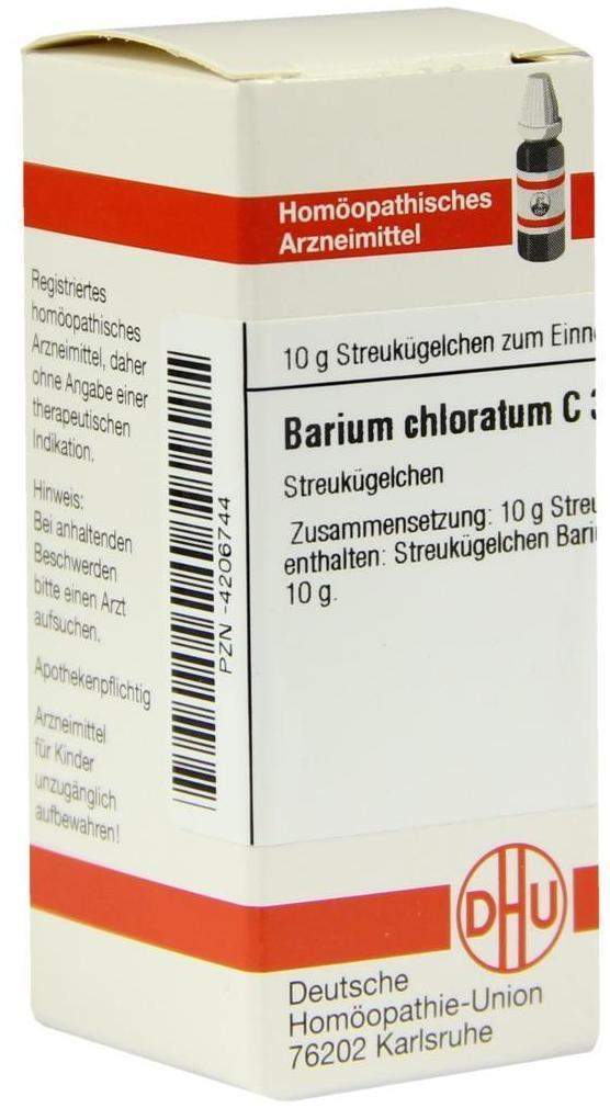 Dhu Barium Chloratum C30 Globuli 10 G