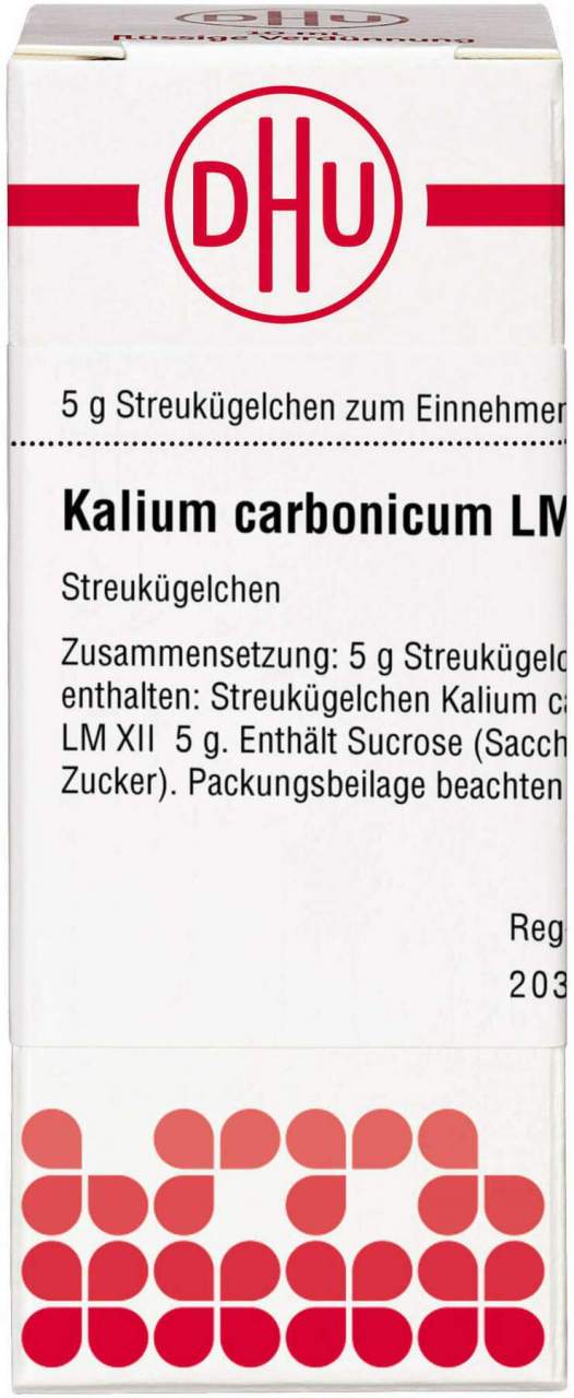 Dhu Kalium Carbonicum Lmxii Globuli 5 G