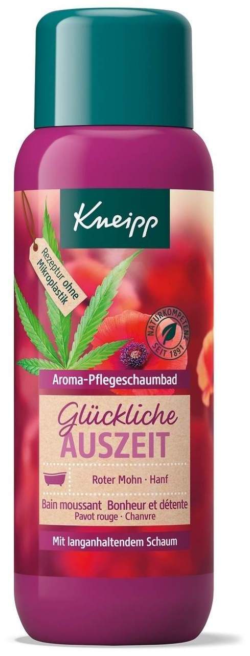 Kneipp Aroma Pflegeschaumbad Glückliche Auszeit 400 ml - Badezusatz