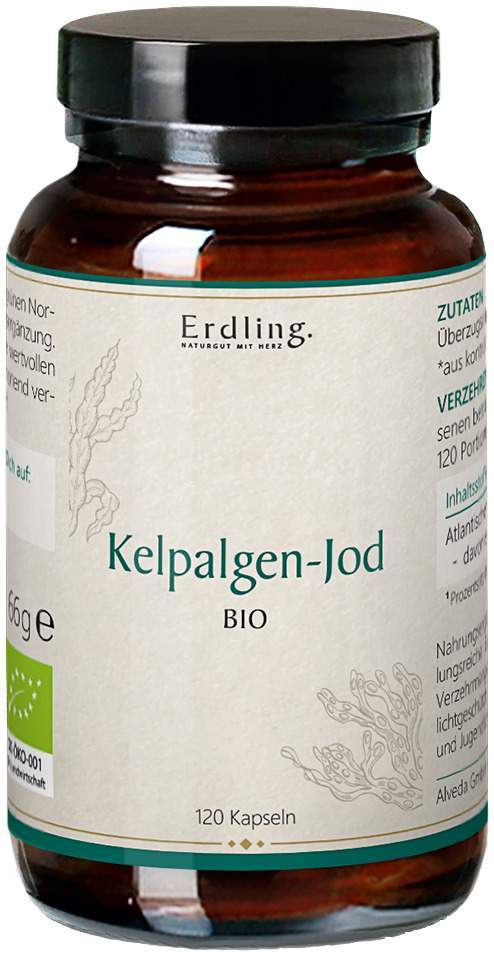 Kelpalgen - Jod Kapseln 120 Stück