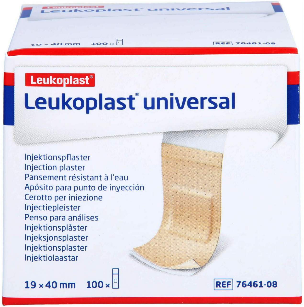 Leukoplast Universal Injektionspfl.Strips 19 X 40
