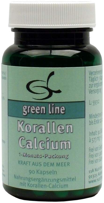 Korallen Calcium 1-Monats-Packung 90 Kapseln