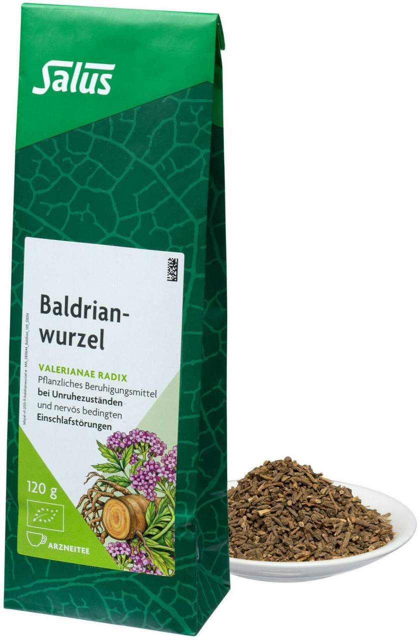 Baldrianwurzel Bio Valerianae Radix Salus 120 G Tee