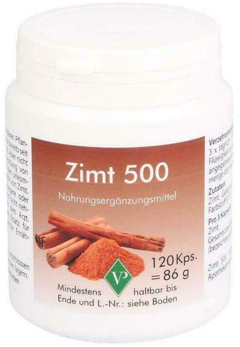 Zimt 500 120 Kapseln