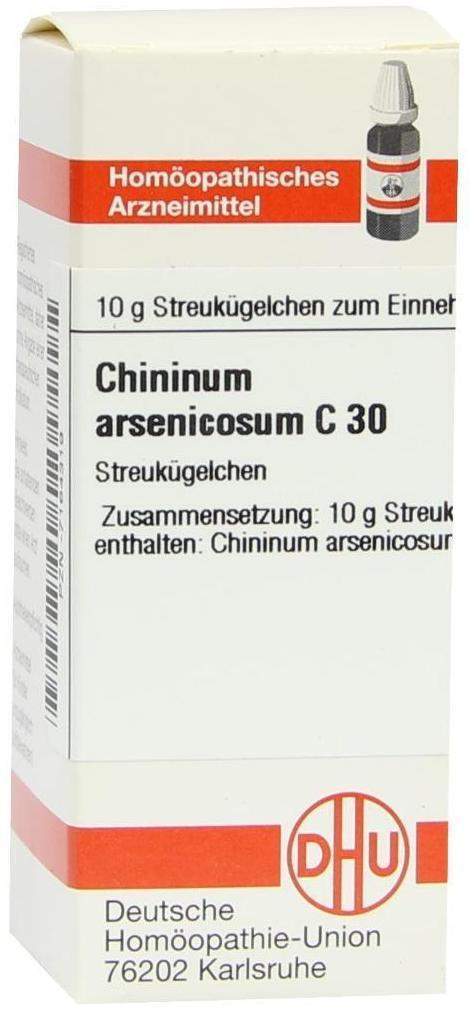 Dhu Chininum Arsenicosum C30 Globuli