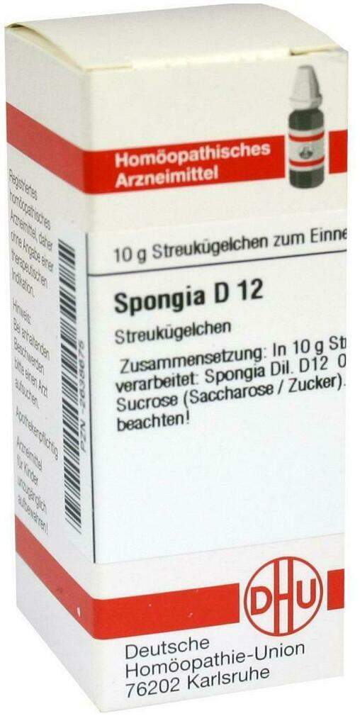 Dhu Spongia D12 10 G Globuli