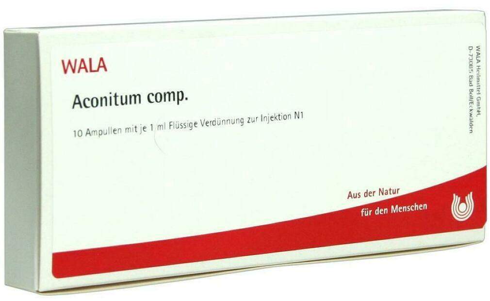 Wala Aconitum Comp. 10 X 1 ml Ampullen