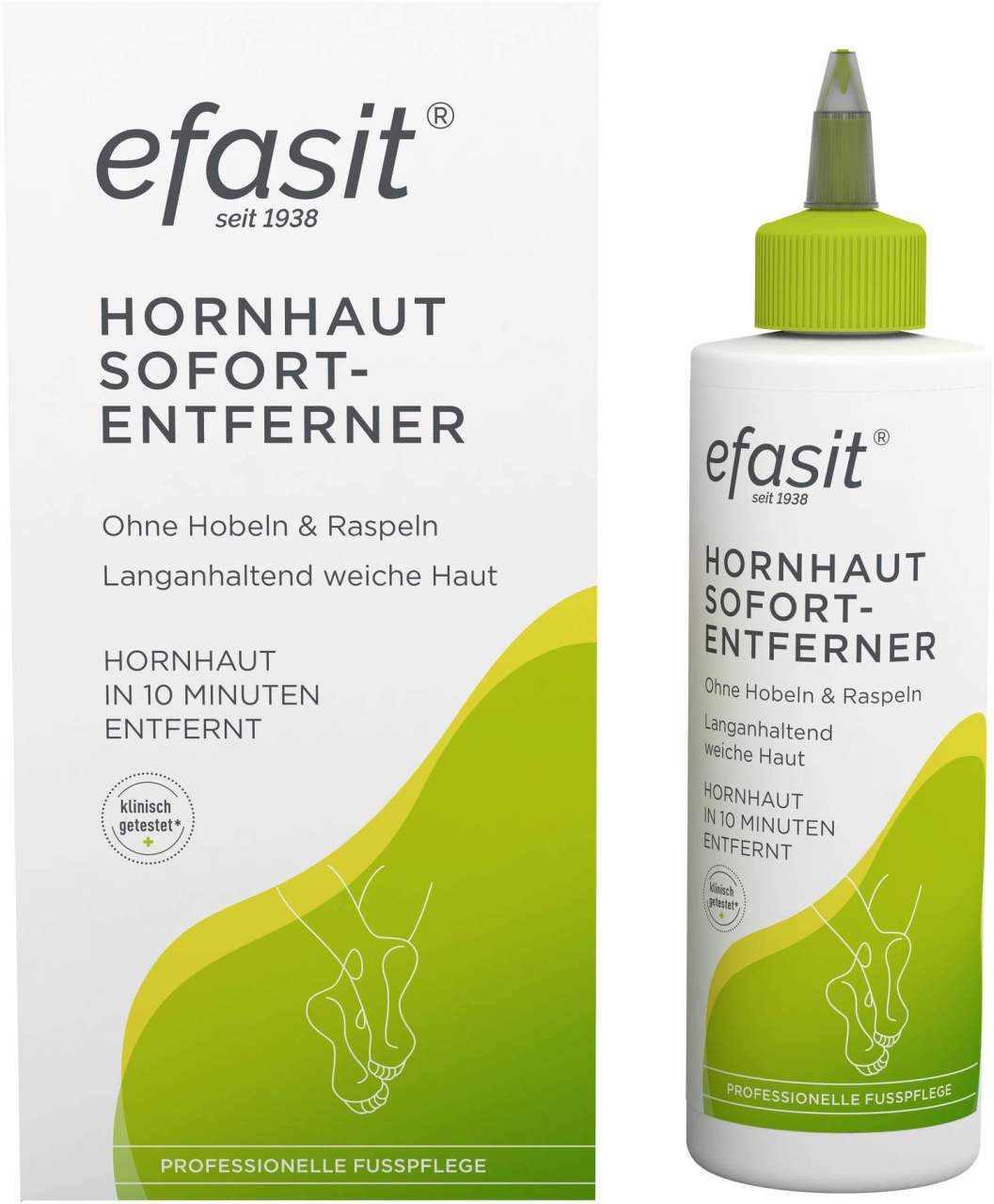 Efasit Hornhaut Sofort-Entferner Tinktur 200 ml - Zur Hornhautentfernung