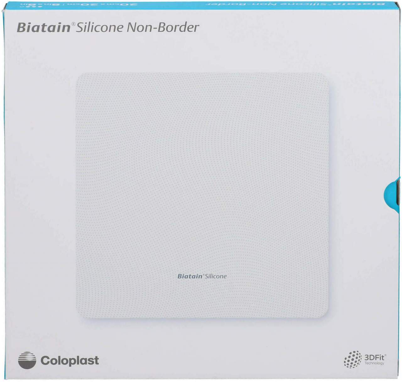 Biatain Silicone Non-Border Schaumverb.20x20 cm
