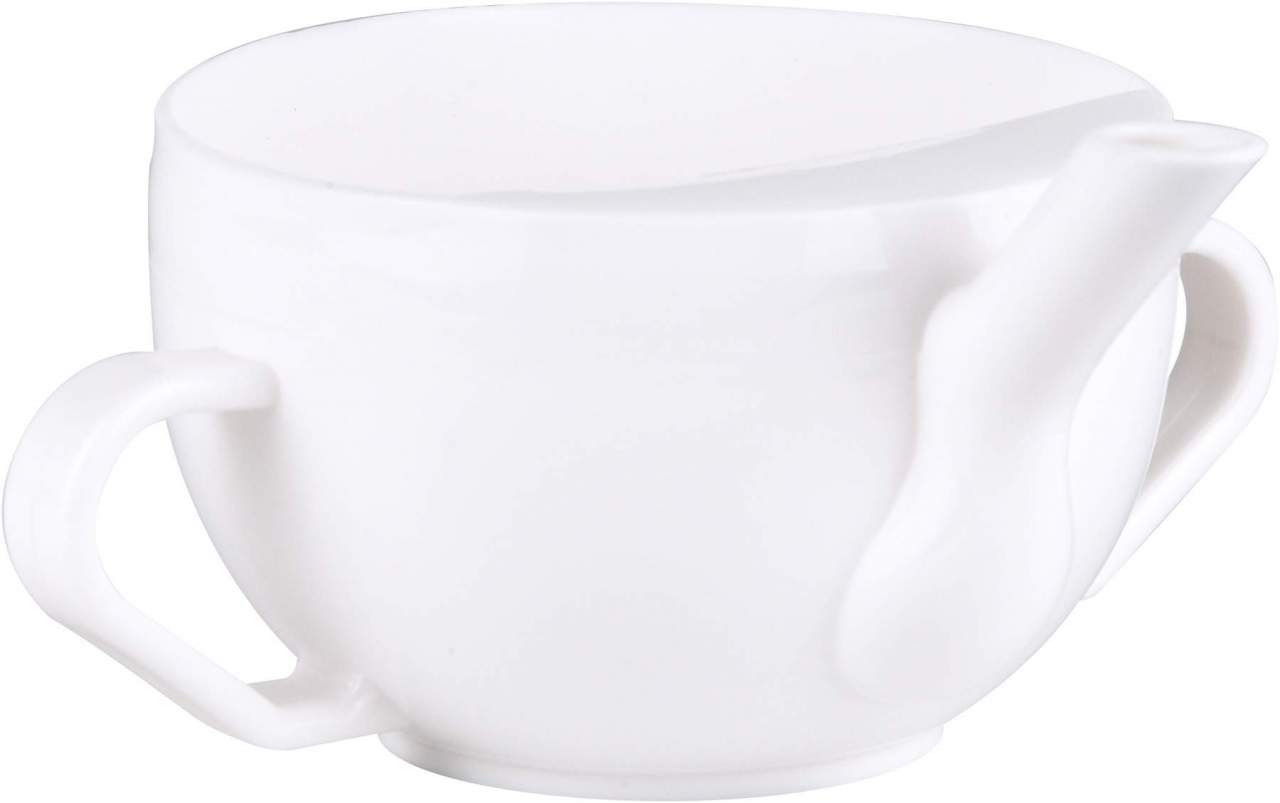 Krankentasse Kunststoff Mit 2 Henkeln Weiß