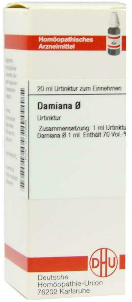 Dhu Damiana Urtinktur 20 ml Dilution