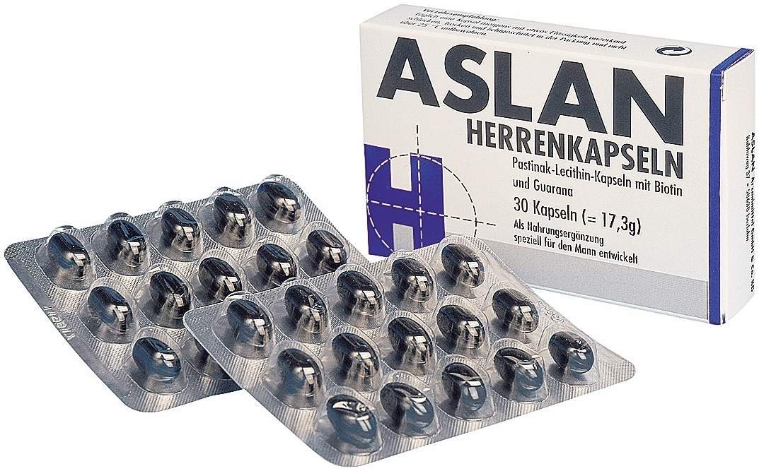 Aslan Herrenkapseln 30 Stück