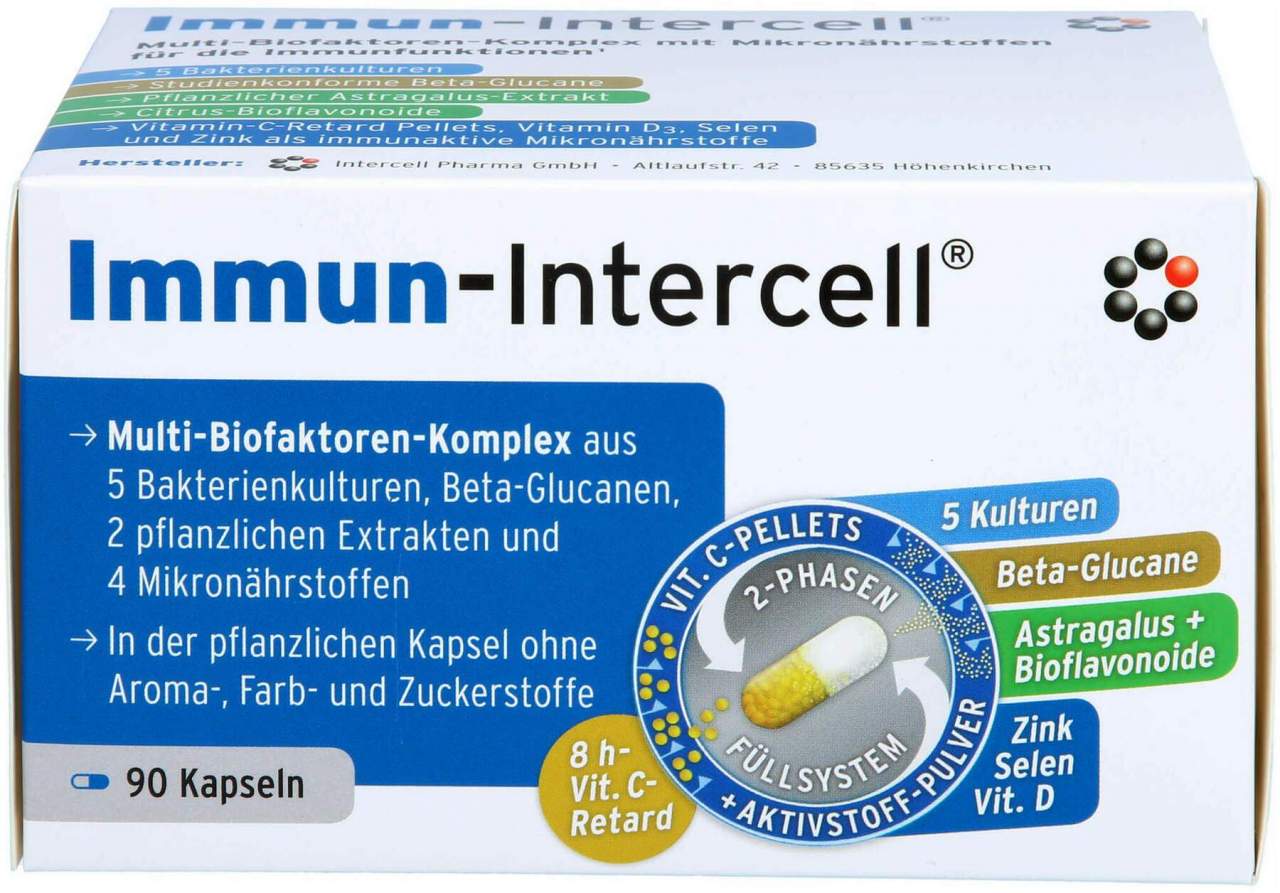Immun Intercell Hartkapsel Mit Veränderter Wirkstofffreisetzung...