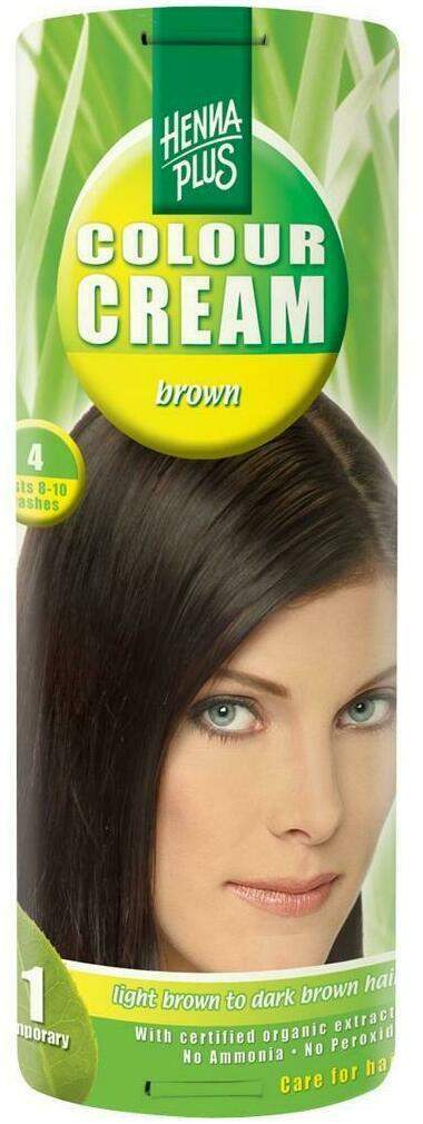 Hennaplus Colour Cream Brown 4 60 G Creme