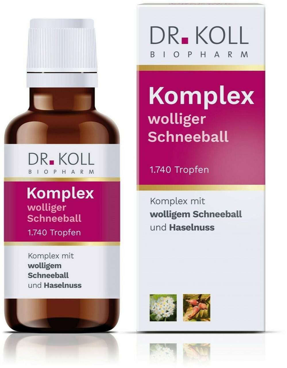 Komplex Wolliger Schneeball Haselnuss Dr.Koll 50 ml Tropfen