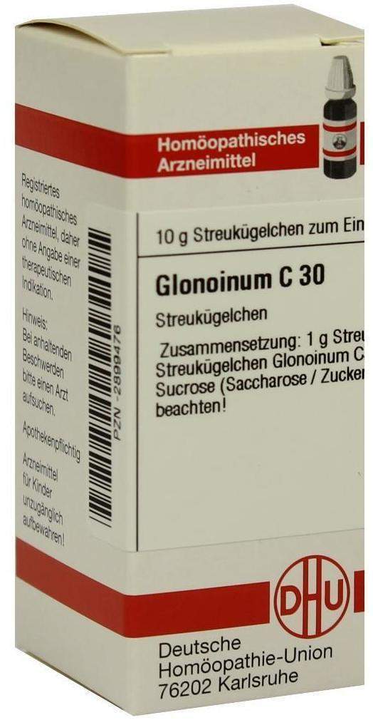 Dhu Glonoinum C30 10 G Globuli