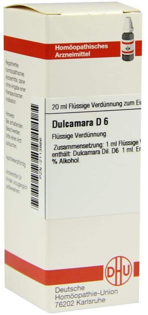 Dhu Dulcamara D6 Dilution