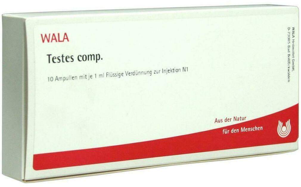 Wala Testes Comp. 10 X 1 ml Ampullen
