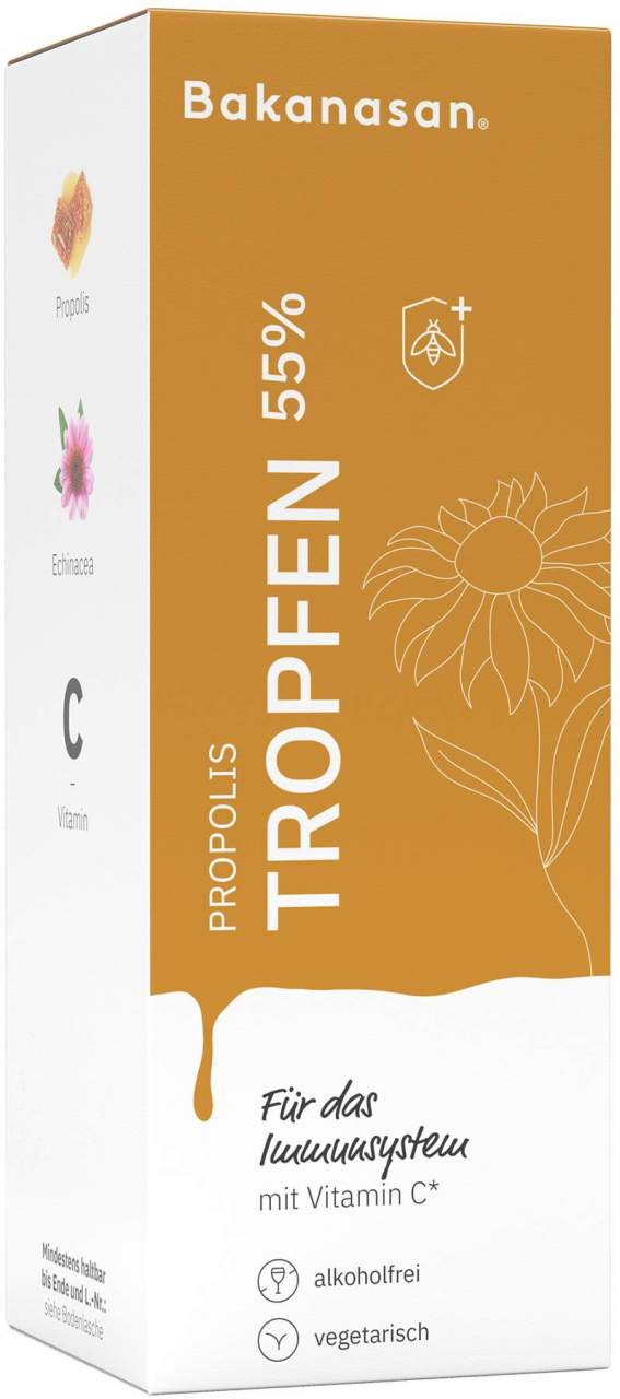 Bakanasan Propolis Tropfen 55% 30 ml