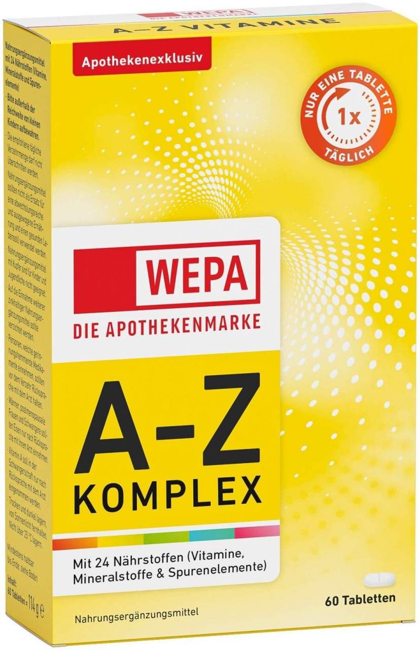 WEPA A-Z Komplex 60 Tabletten
