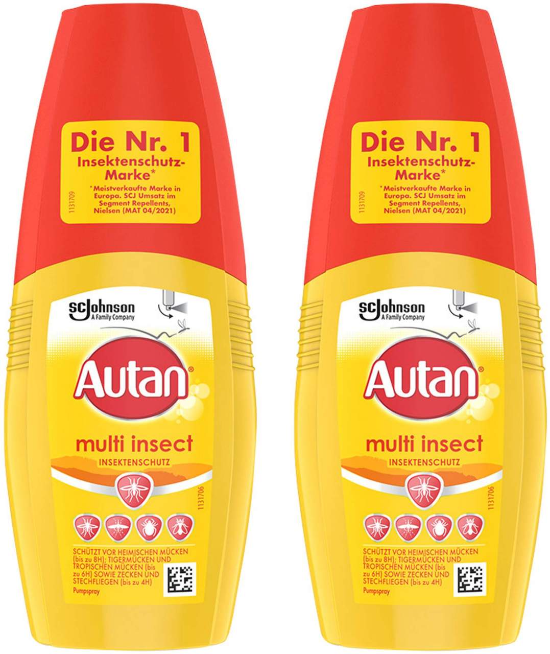 Autan Multi Insect Pumpspray 2 x 100 ml