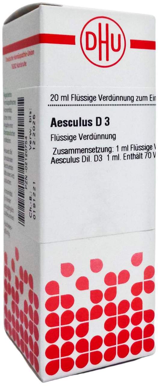 Dhu Aesculus D3 20 ml Dilution