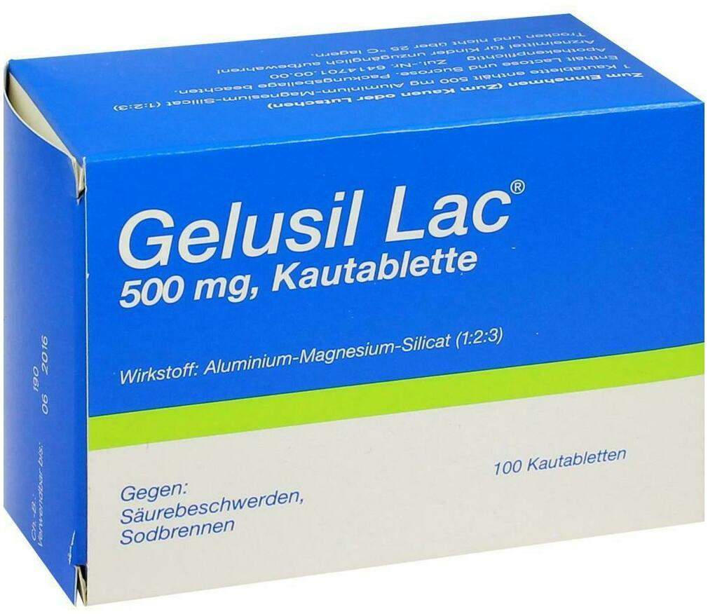 Gelusil Lac 100 Kautabletten