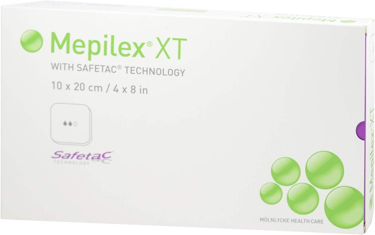 Mepilex Xt 10x20 cm Schaumverband