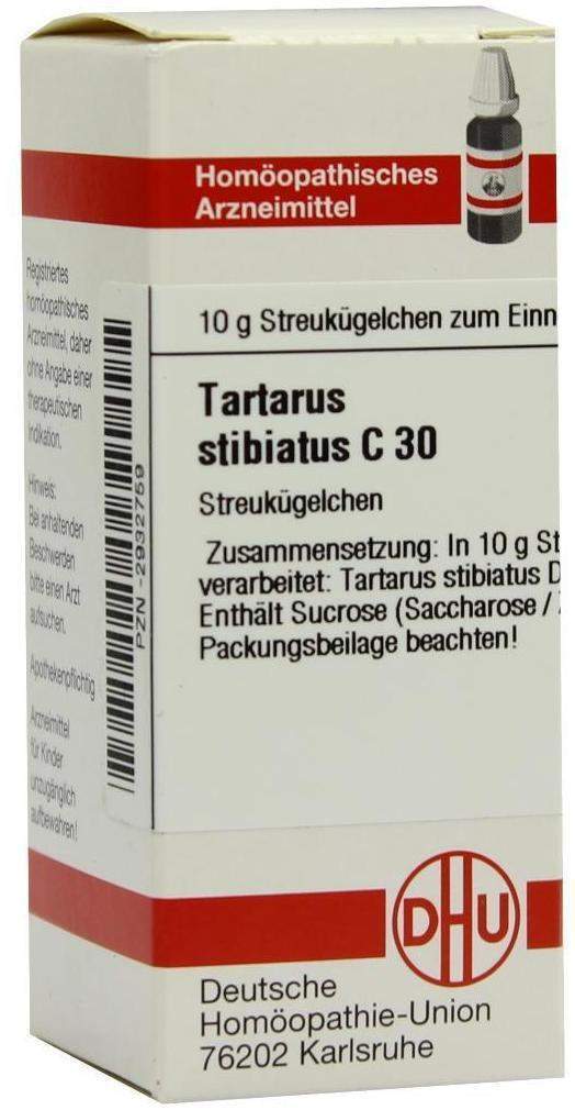 Dhu Tartarus Stibiatus C30 10 G Globuli