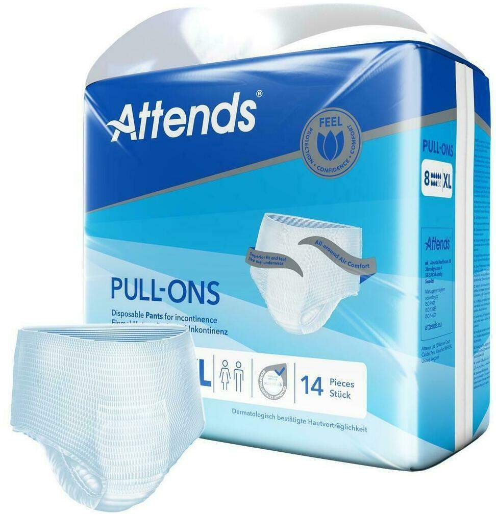 Attends Pull-Ons 8 Xl