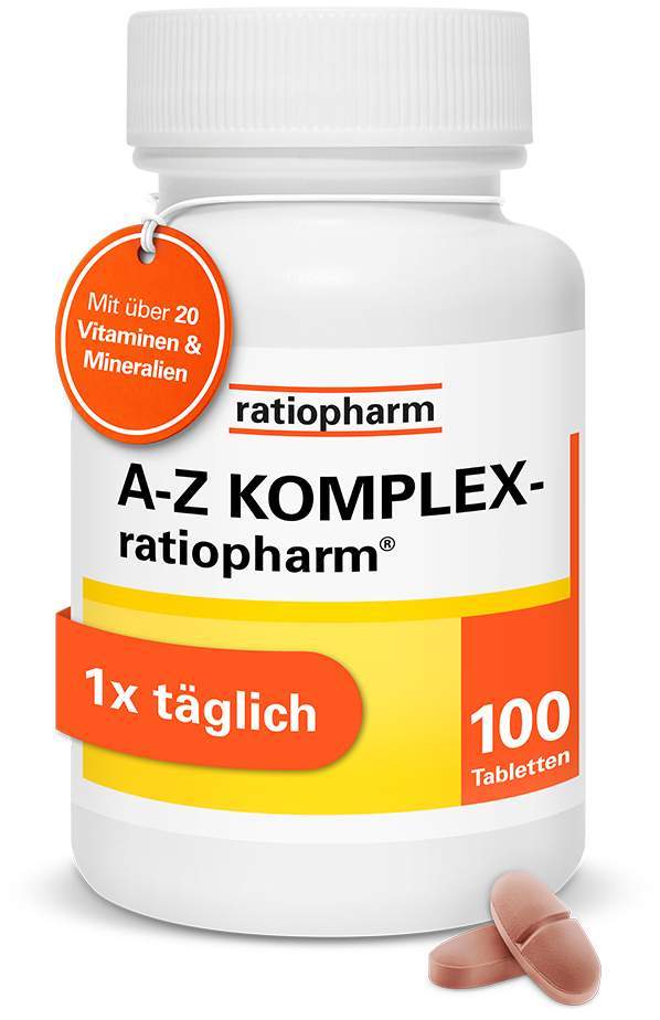 A-Z Komplex-ratiopharm 100 Tabletten