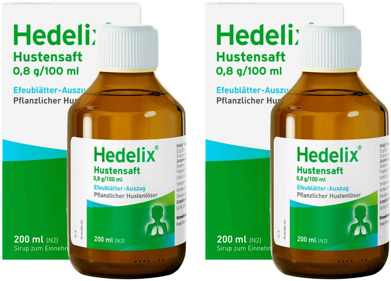 Hedelix Hustensaft 2 x 200 ml