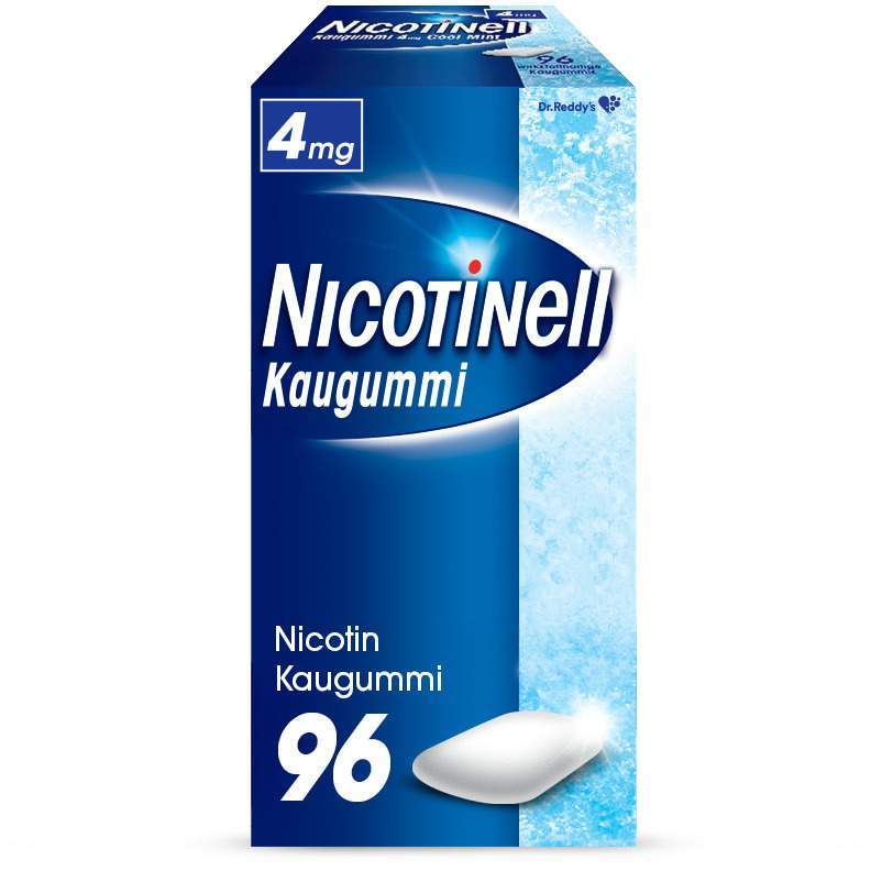 Nicotinell Kaugummi 4 mg Cool Mint 96 Stück
